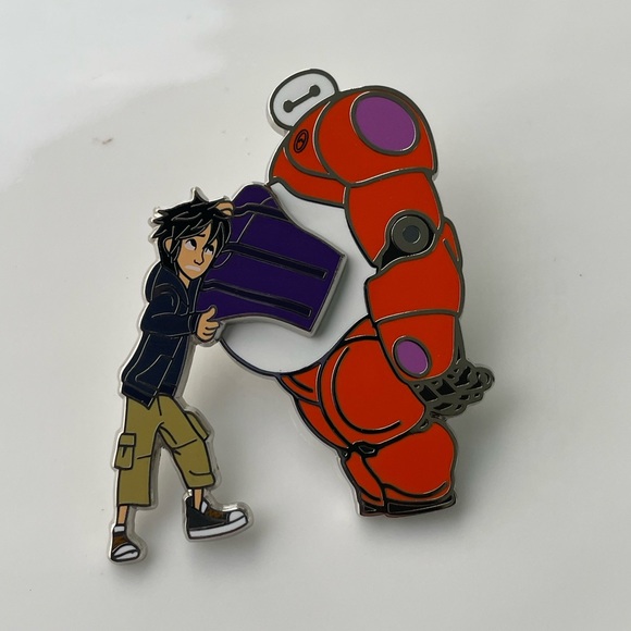 Disney Big Hero 6 Pin - NEW - Baymax and Hiro Hamada Pin - Picture 3 of 4